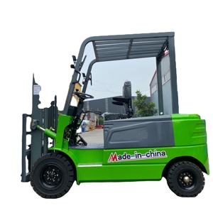 小型ミニ電動フォークリフトCPD10CPD20 1Ton 2Tonロードおよびアンロード用 - Product Image 1
