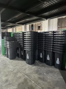 <strong>Wheeled</strong> Trash Can 240l Outdoor and Kitchen Hdpe PP Bin Colorful Public Waste <strong>Garbage</strong> <strong>Container</strong> - Product Image 5