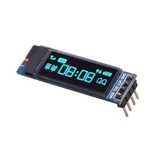 0.91Inch OLED <strong>Display</strong> Module, I2C <strong>Interface</strong>, 128X32 <strong>LCD</strong> Screen SSD1306 Blue/White Light, 3.3V5V - Product Image 3