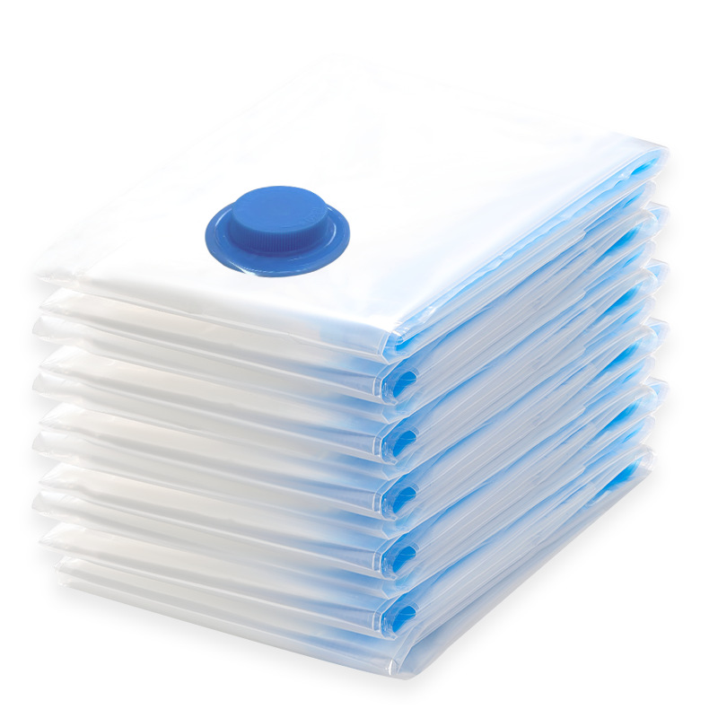 Transparent with blue edge