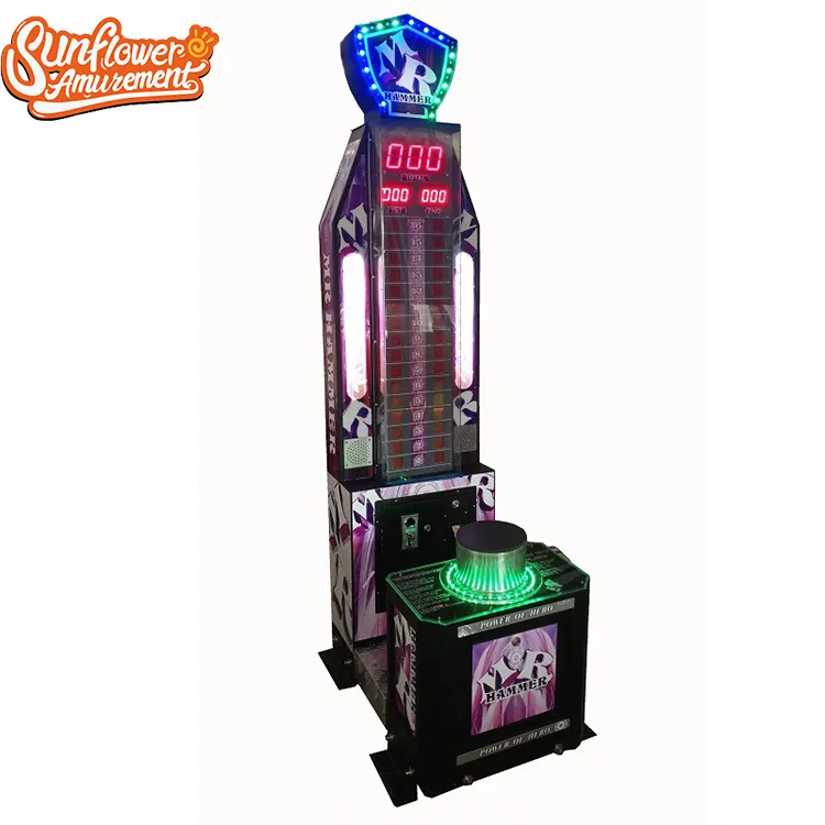 Sala giochi Arcade macchina da gioco di boxe a gettoni macchina da gioco di boxe Arcade macchina da gioco re del martello