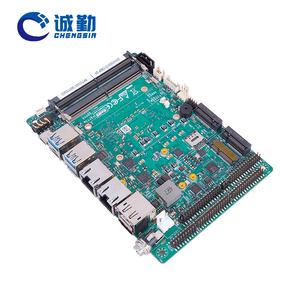 IOT Edge компьютерная материнская плата 2 LAN 6COM 12-го поколения I3 I5 I7 DC9-36V 3,5 дюймов встроенная Промышленная материнская плата - Product Image 1