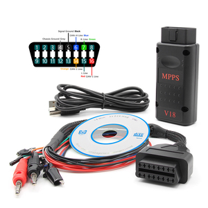 MPPS V18 principale Tricore Multiboot con Breakout Tricore cavo ECU programmazione Auto cavo diagnostico