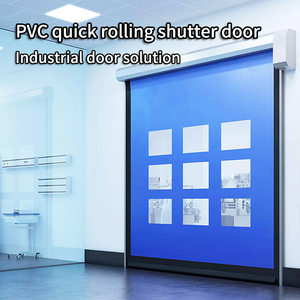 Tự động tốc độ cao Con lăn cửa công nghiệp Nhanh Cán cửa Bền PVC cuộn lên tự động tự sửa chữa cửa dây kéo - Product Image 2