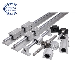 Envío gratis TBR20UU TBR20LUU TBR 20 UU LUU Enrutador CNC de tipo abierto Juego de guías lineales totalmente compatibles Riel de carga pesada de alta resistencia - Product Image 1