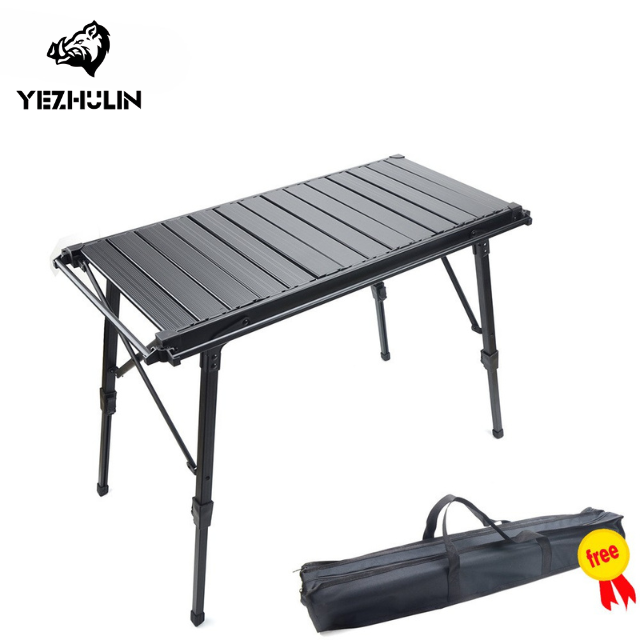 โต๊ะปรับระดับสีดำ