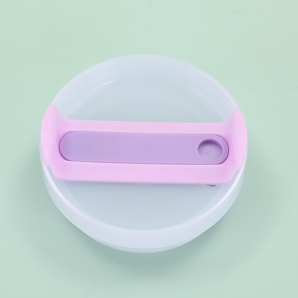 ตัวเครื่องสีขาวน้ำนม-ชิ้นสีม่วงอ่อน-ซิลิโคนสีม่วง-40oz