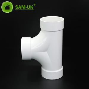 Fabricação de fábrica, material ecológico personalizado, acessórios para tubos de plástico e pvc, em T de limpeza de 2 vias - Product Image 4