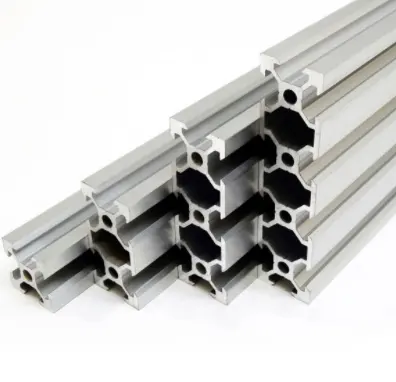 Perfil de extrusión de aluminio, carril de ranura en T, 20 Series, 2020, 2040