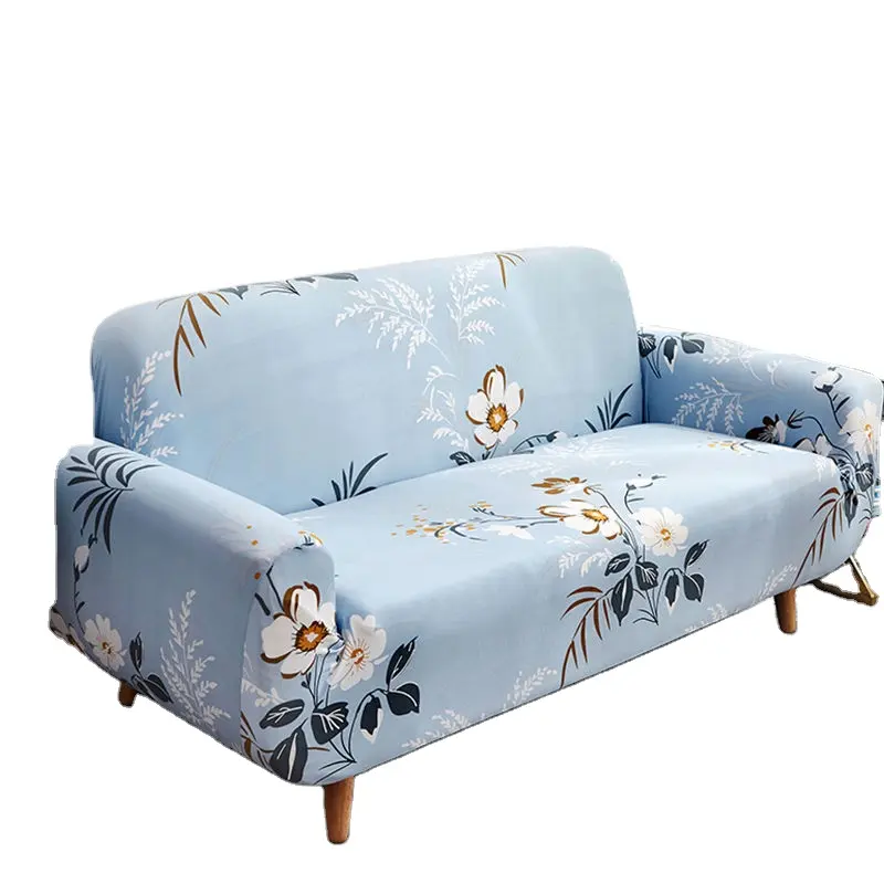 Housse de canapé extensible élastique pour fauteuil, housse de canapé sectionnelle à fleurs numériques 3D pour salon, bureau, décoration de la maison