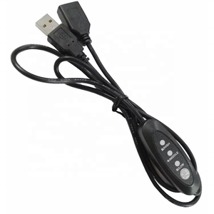 OEM 3.28ft 100 CENTIMETRI della Cassa del PC di Controllo della Velocità della Ventola di Estensione Cavo USB Fan Controller Cavo di Estensione Wire A Tre-gear regolazione - Product Image 5