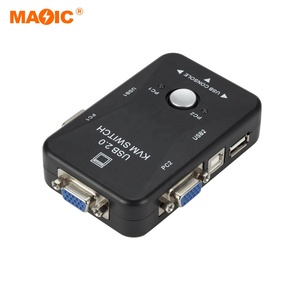 <strong>2</strong> in 1out <strong>Kvm</strong> <strong>Switch</strong> Box <strong>2</strong> Port Vga <strong>Kvm</strong> <strong>Switch</strong> <strong>2</strong> Port Usb <strong>Kvm</strong> <strong>Switch</strong> Manual Usb2.0 Adapter for Laptop Computer
