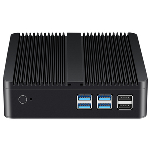 Portátil portátil de escritorio computadora en-tel Pen-tium N3700 Linux HTPC LAN Gigabit Dual HD puerto sin ventilador Barebone Mini PC - Product Image 2