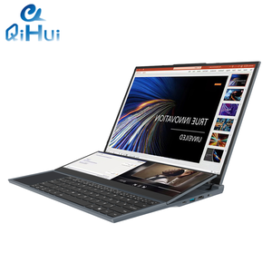 Qihui migliore qualità 16 pollici Core I7 10th doppio schermo Laptop Pc Gamer Notebook portatile Touch Pad da 14 pollici - Product Image 3