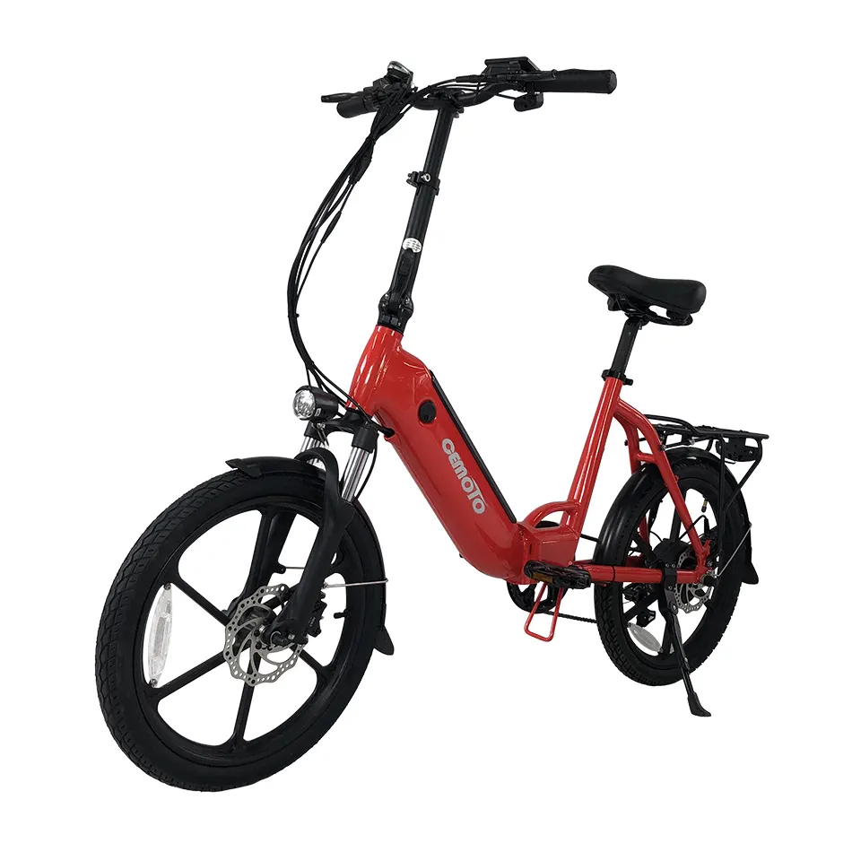 Новое поступление, компактный карманный электронный велосипед, литиевая батарея 48 В, 250 Вт, 350 Вт, 400 Вт, 20 дюймов, электрический складной велосипед для девочек