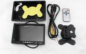 7 Inch Tft Car Portable Small TV <strong>Lcd</strong> Cctv <strong>Monitor</strong> Dc 12v <strong>with</strong> RCA AV <strong>BNC</strong> <strong>Input</strong> for Vehicle