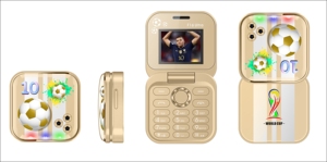 Cross Border Foreign Trade F16Ultra Cross Border <strong>New</strong> I17Pro Multi Language Folding Flip Foreign Language Phone I16 I15Pro Button - Product Image 2