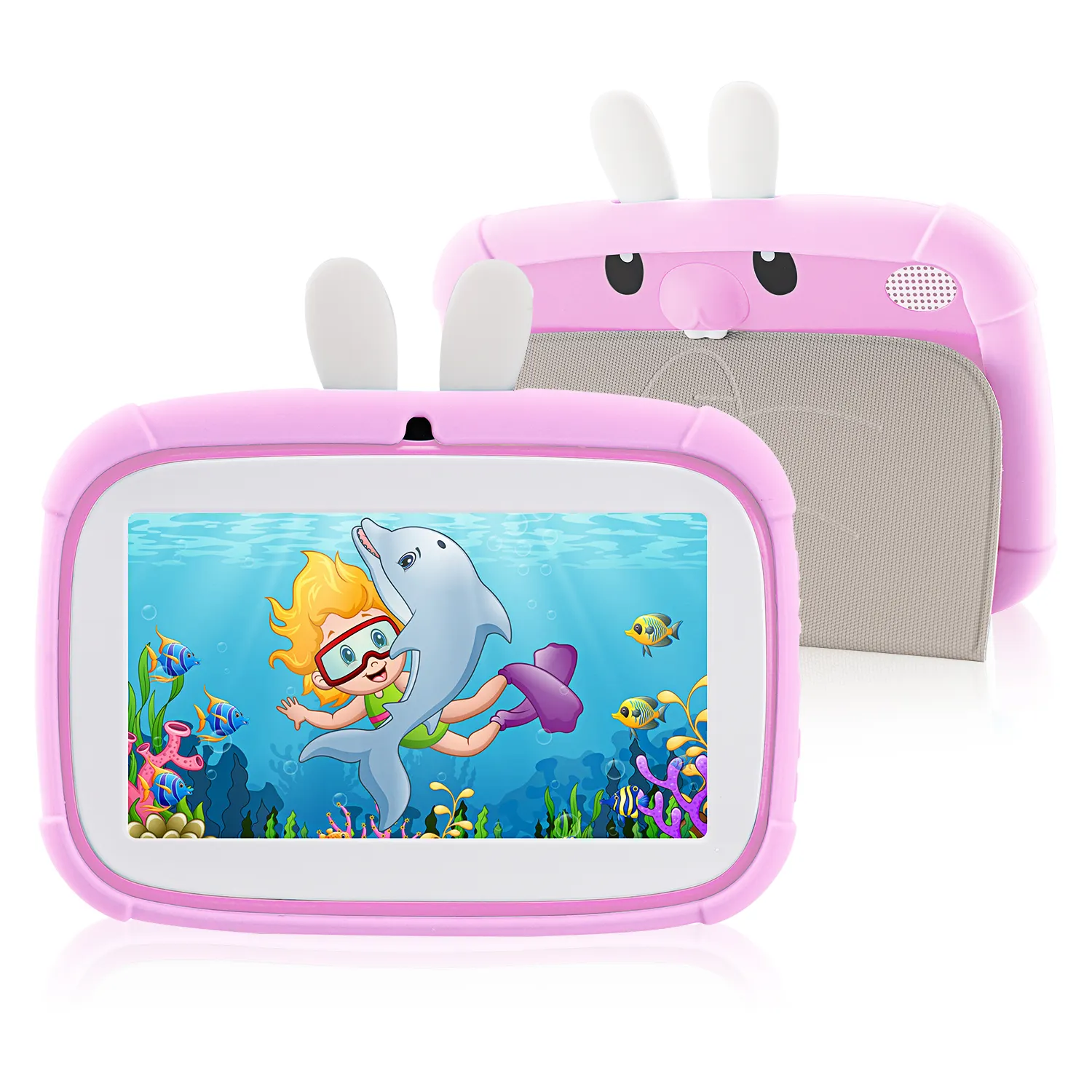 Kids Tablet 7 inch Android 10 GO 32GB IPS Security Screen WiFi Tablet Pc For Toddler Parental Controls Pre-Installed Kids App