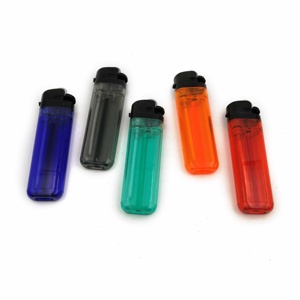 Günstige Mode hochwertige Enc endedor Gas feuerzeuge Kunststoff Zigarette Feuerstein Feuerzeug - Product Image 3