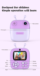 New Arrival Q5 <strong>Camera</strong> With Print Photos Function for Take Photo Mini Digital <strong>Camera</strong> Smart Touch Screen <strong>Camera</strong> - Product Image 4