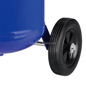 Pressure Pot Blaster WILLEST 7 Gallon Portable Soda Blaster with Wheel SB07W03 Abrasive <strong>Blasting</strong> tank - Product Image 3
