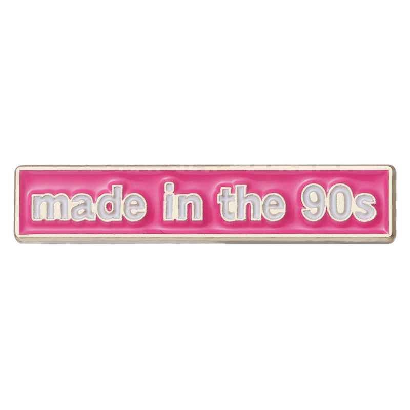 16 MADE IN THE 90S สีชมพูกุหลาบ