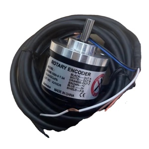 Codificatore rotativo incrementale dell'asse solido 6mm Encoder ottico 40mm E40S6-1000-3-T-24 il buon prezzo DC 24V 1000ppr prodotto di alta qualità - Product Image 1