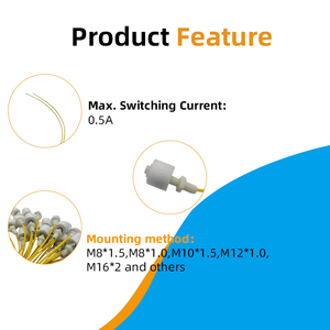 浮子开关水位控制器小型磁感应电气水位控制浮子开关浮子 - Product Image 3