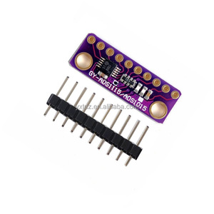YIXINTAI 4-Kanal-Modul I2C GY-ADS1015 ADC mit programmier barem Verstärkungs verstärker