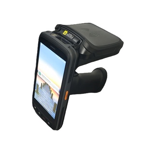 C72 Wiederauf ladbarer Lithium-Polymer-Akku mit großer Leser eich weite UHF-RFID-Scanner Barcode Tragbarer Inventar-Handle ser - Product Image 1