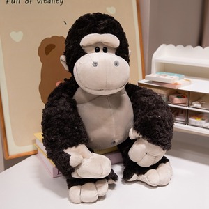 Sevimli Unisex dolması hayvan oyuncaklar süper yumuşak oyuncaklar <span class=keywords><strong>Ocelot</strong></span> kurt ve Gorilla karikatür çocuk doğum günleri için peluş oyuncaklar toptan