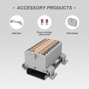 UTL Contatct JUT15工業用配電端子ブロック19P入力6mm出力2.5mmワイヤーコネクタ用 - Product Image 6