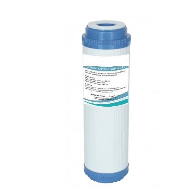 Water Treatment Industries 10inch 20inch Length Jumbo Big Blue BB Coconut shells Activated Carbon Cartridge