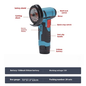 便携式电动角磨机工业级多功能电动工具砂轮机迷你角磨机 - Product Image 6