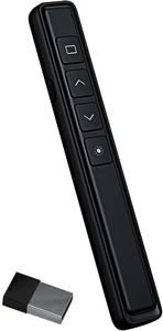 Laser Wireless Powerpoint PPT presentatore con porta di ricarica di tipo-C USB presentatore Laser Powerpoint Clicker Wireless telecomando - Product Image 2