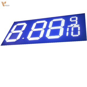 <span class=keywords><strong>Display</strong></span> della temperatura digitale programmabile personalizzato <span class=keywords><strong>Display</strong></span> a <span class=keywords><strong>LED</strong></span> del prezzo della benzina della stazione di servizio