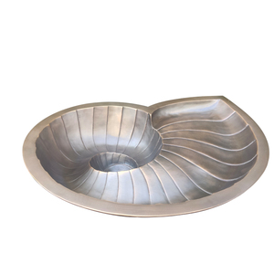 22英寸现代设计外壳形状下降铸造青铜水槽浴室洗脸盆 - Product Image 5
