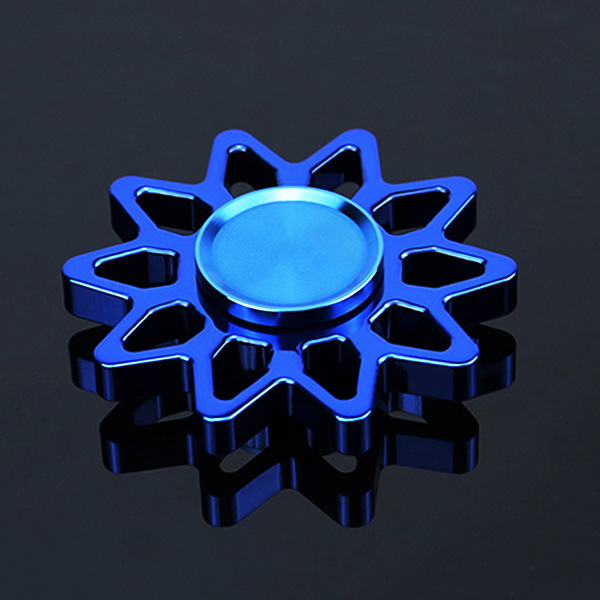 acier inoxydable + bleu