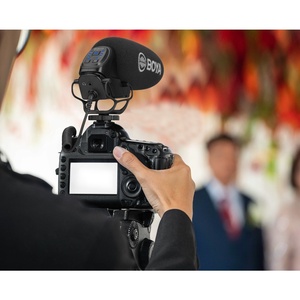 BOYA BY-BM3031-Micrófono de escopeta de vídeo cardioide profesional, con entrada de 3,5mm para grabadora de cámara DSLR Universal - Product Image 6