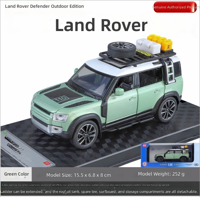 1/32 Land Rover Defender Gress Green
