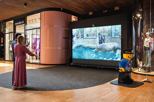 Портативный светодиодный экран, рекламный щит для торговых центров - Product Image 4