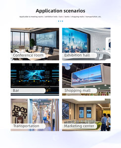 Das beste Preis-Leistungs-Verhältnis Indoor Commercial Display Screen A-Klasse Milchglas Corporate Image Wall Display Platform - Product Image 6