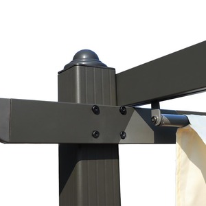 Pergola ที่บังแดดแบบยืดหดได้สำหรับบังแดดลานหน้าบ้าน - Product Image 6
