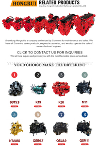 QSK60-C2500 cm500 HPI 4-đột quỵ động cơ diesel đầy đủ nhiên liệu hệ thống Kick bắt đầu cho belaz 75313 Xe Tải Hạng Nặng Làm mát bằng nước lõi động cơ - Product Image 4