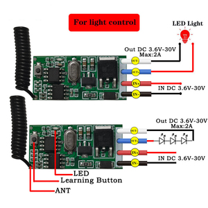 Interruttore di controllo remoto intelligente senza fili facile installazione, a lungo raggio, soluzione multiuso - Product Image 4