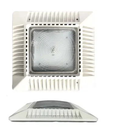Factory Price Wholesale Recessed LED Gas Station Light High lumen and Low Light Decay Explosion-proof Canopy Lighting