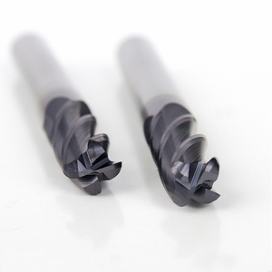 <strong>CNC</strong> <strong>Lathe</strong> <strong>Milling</strong> Cutter Tungsten Carbide 4-Flute Corner Radius <strong>End</strong> Mills - Product Image 4