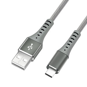 ขายส่ง1M ตกปลาสุทธิสายสำหรับโทรศัพท์มือถือ Charger 3A สายชาร์จ USB Type C ข้อมูลสาย USB C ประเภทสาย - Product Image 6