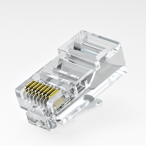 <strong>Standard</strong> high quality Cat5e Plug compliant with TIA/EIA-<strong>568A</strong>/B <strong>standards</strong> Cat5e RJ45 Connector for network cabling - Product Image 1