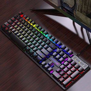 OEM 104键有线游戏键盘彩色混合光台式电脑键盘 - Product Image 2